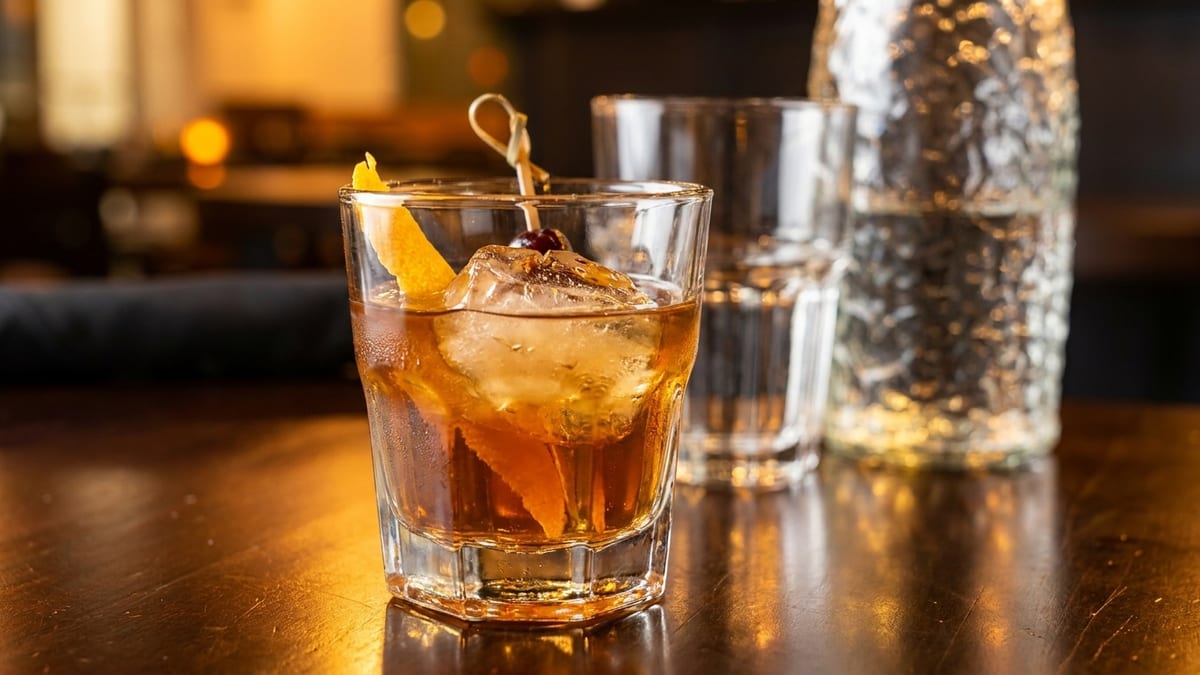 Specialty cocktails and a real wine list