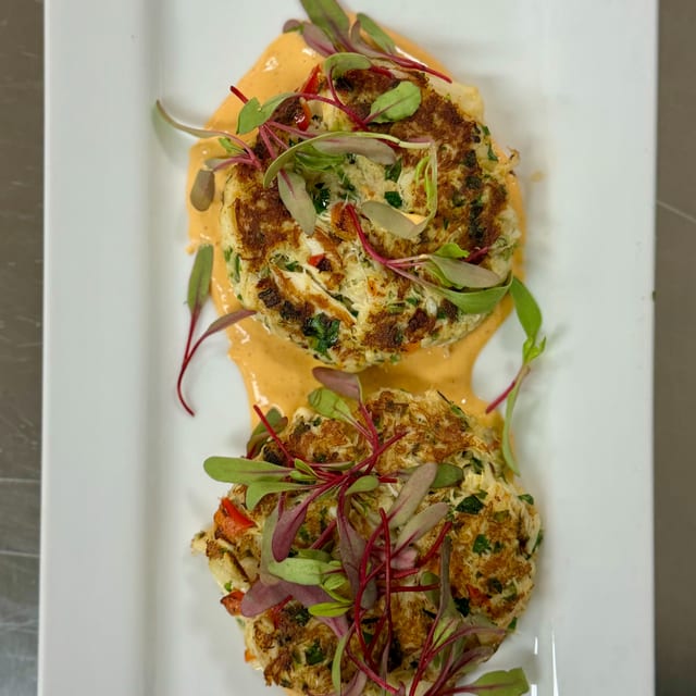 Crab Cakes.