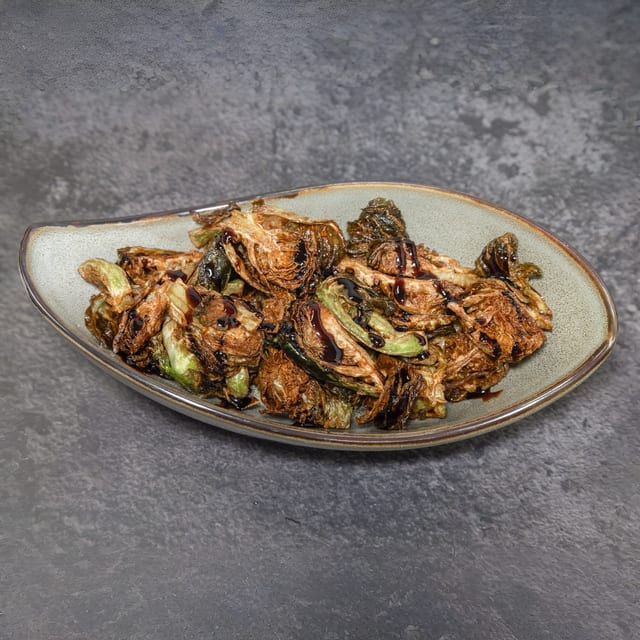 Crispy Brussels Sprouts.